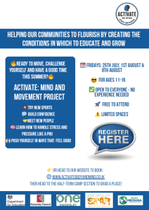 Mind and Movement Summer Camp